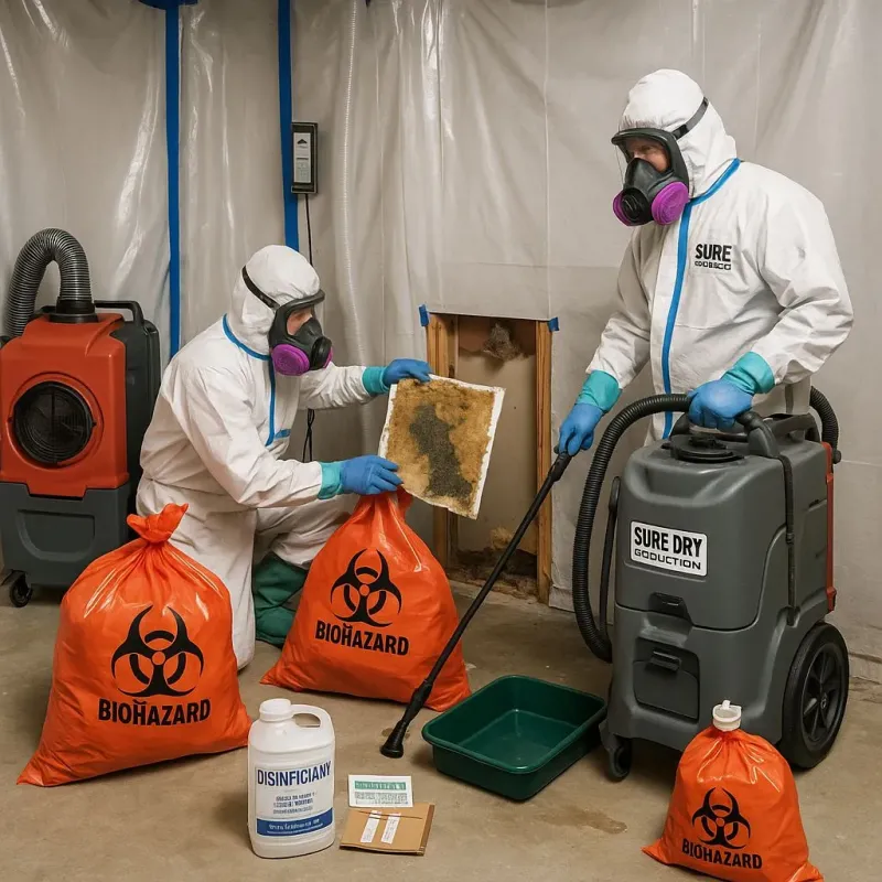 Contaminated Water Handling Protocols process in Paden City, WV